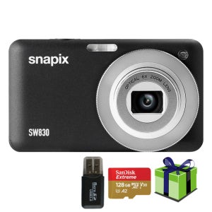 아이쏘우 스냅픽스 SW830 미니카메라 128G리더기 파우치 똑딱이 검수회사용 SNAPIX