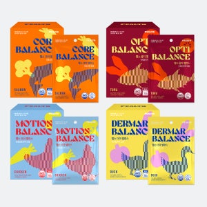 PEALTH 펠스 강아지&고양이 밸런스 테린(모션or더마or코어or옵티) 50g x 10개