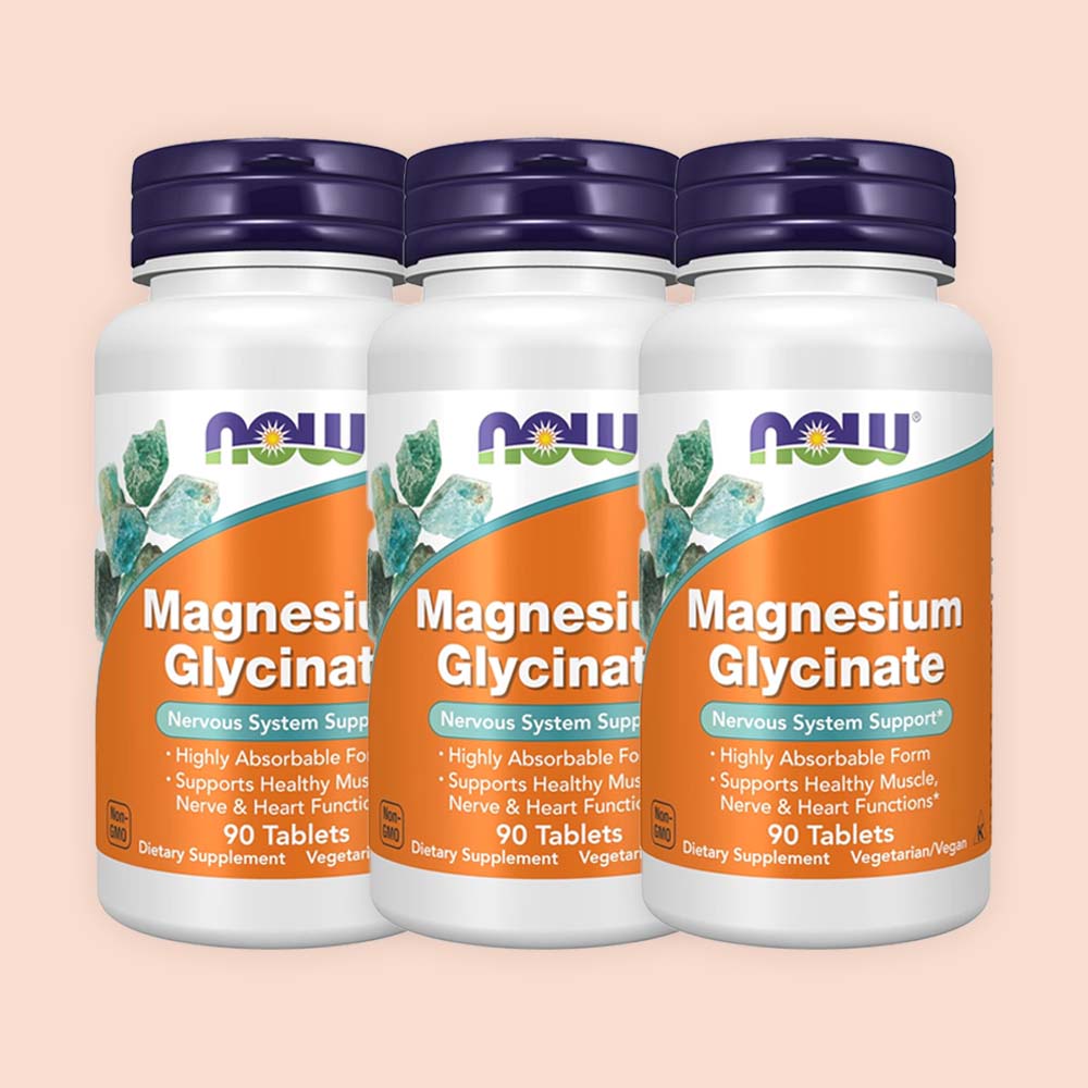 2+1 나우푸드 <b>마그네슘</b> 글리시네이트 <b>200mg</b> <b>Magnesium</b> Glycinate 90정