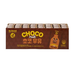 노브랜드 멸균 초코우유 190ml x 24개