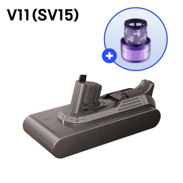 호환 다이슨 청소기 배터리 V11 SV15 SV16 SV17 SV22 SV28 4000mah 교체용 대용량 배터리