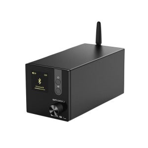 SMSL 미니 앰프 블루투스 오디오 증폭기 SA300 디코더 블랙