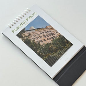 2026년 탁상달력 A5 데스크캘린더 감성풍경 책상인테리어 메모 일정기록 작가 삐요필름