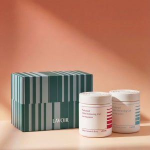 [선물세트] 라브아 퍼퓸 실내 탈취제 2종 세트 고체 화장실 옷장 차량 탈취제 새해선물