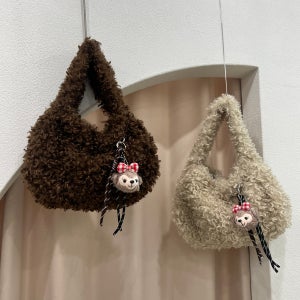 귀요미 푸들 인형 키링세트 백꾸 숄더 퍼 토드백