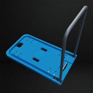 스마일대차 접이식 엘카 끌차 구루마 구르마 캐스터 핸드카트 택배 우레탄 무소음바퀴 수레운반