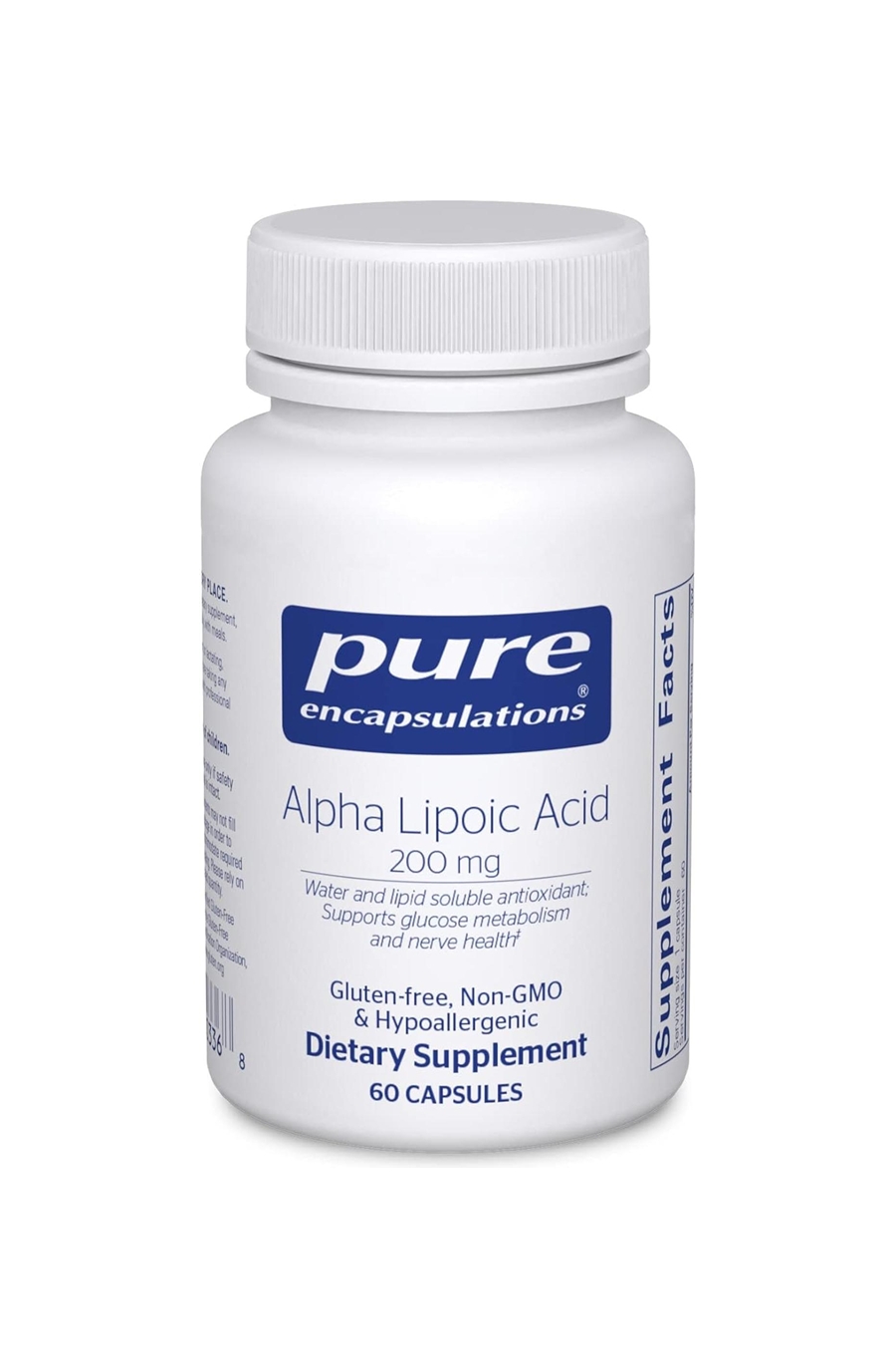 <b>퓨어 인캡슐레이션 알파리포산</b> 200mg 60캡슐