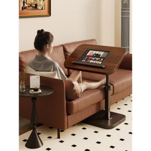 소파 사이드테이블 높이 조절 소형 티테이블 침대옆 노트북 베드 사이드 테이블