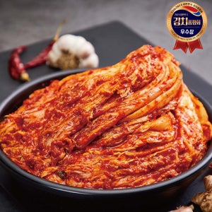 김치품평회우수상 강원도 영월 솜씨가 신토불이 포기김치 10kg 국내산재료 아삭 맛있는김치