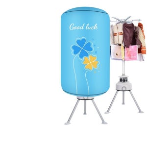 소형 의류 건조기 뻘래 접이식 옷 미니 건조기 이동식건조기 캠핑 A 블루