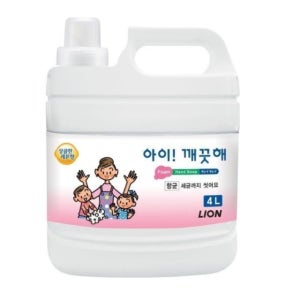 아이깨끗해 핸드워시 레몬향(리필) 4L