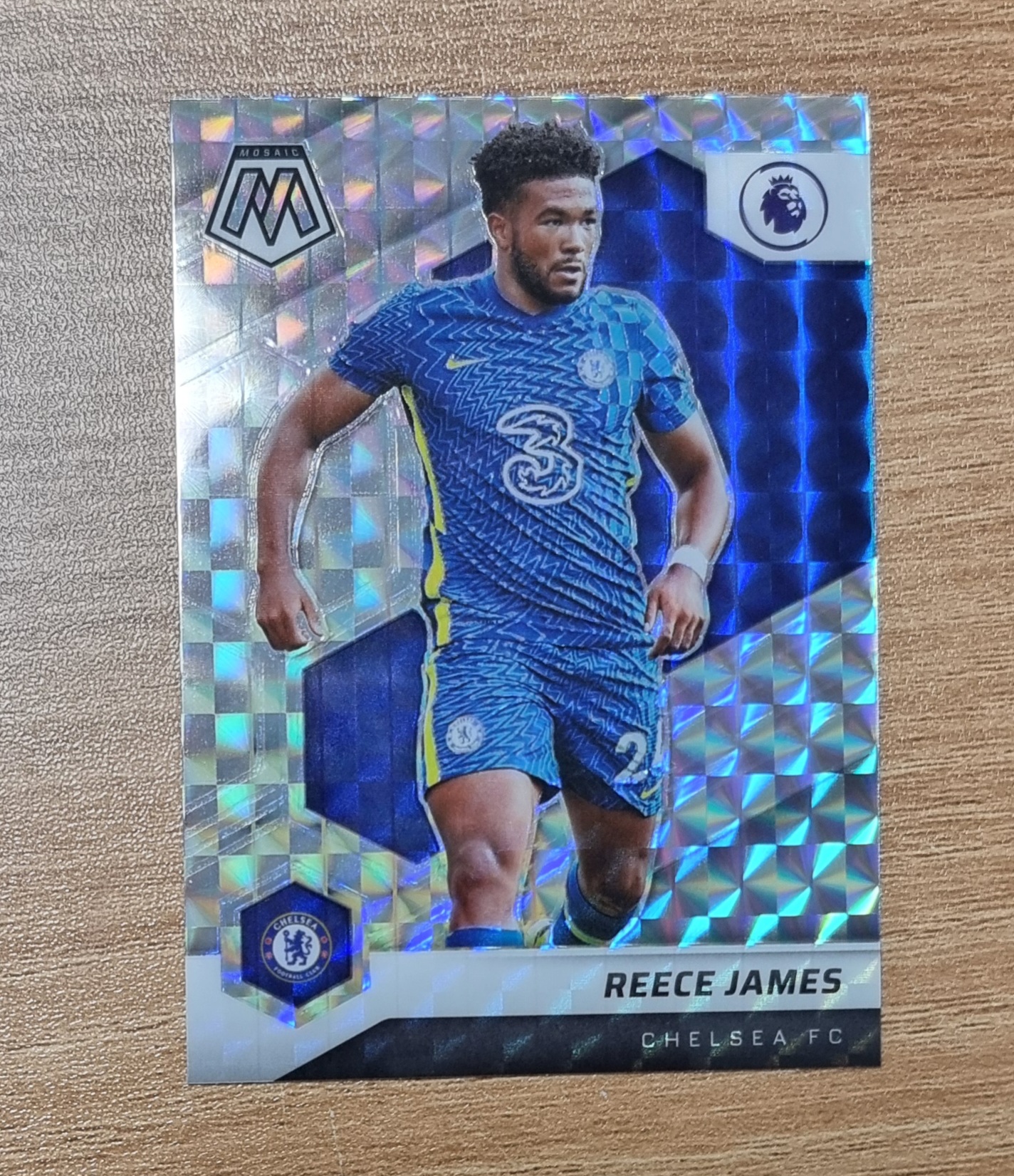 리스 제임스 설명필독 2021-22 Panini Mosaic Premier League Silver Mosaic Reece James No-7 축구카드