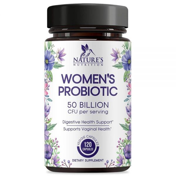 Nature’s Nutrition 여성용 프로바이오틱스 보충제 120정