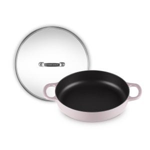 (르크루제) 시그니처 에브리데이팬 28cm+유리뚜껑
