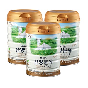 자연방목 일동후디스 산양분유 시그니처 2단계 800g, 3개