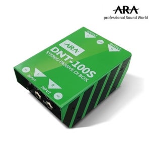 아라 ARA DNT100S DNT-100S 2채널 스테레오 패시브DI박스