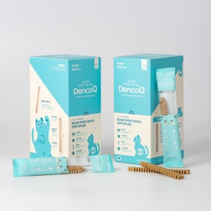 뉴트리오 덴코큐 고양이 간식 덴탈 양치껌 닭고기, 8g, 40개