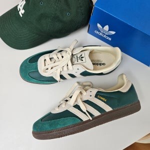 아디다스 삼바 OG 컬리지에이트 그린 크림 화이트 JI3215