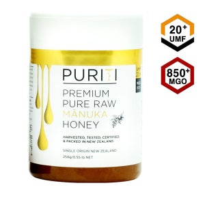 퓨리티 뉴질랜드 마누카꿀 UMF20+ & MGO 850+ 250g [원산지:뉴질랜드]