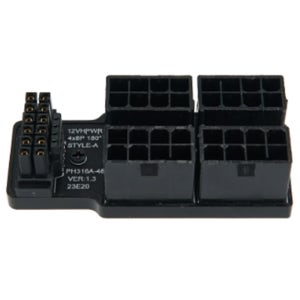 RTX40시리즈 GPU용 12VHPWR 600W 4x8핀 to 16핀 ㄷ자젠더