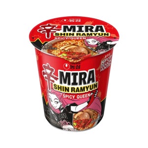 [유통기한 26년6월3일까지]농심 신라면 스파이시퀸컵 65g 헌트릭스에디션 케데헌컵라면