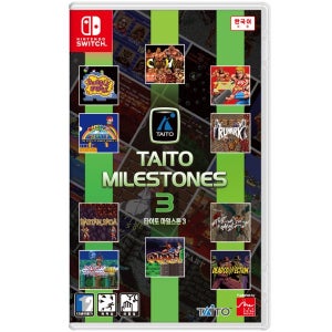 닌텐도 스위치 타이토 마일스톤 3 버블보블 아케이드 게임 칩 한글판