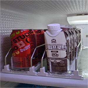 캔음료 트레이 자동정리 캔맥주 보관 음료수 정리랙 주방용 정리 트레이