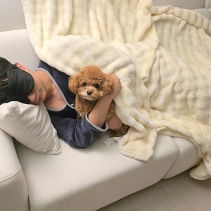 앙듀 극세사 밍크 담요 쇼파 블랭킷 150x200cm