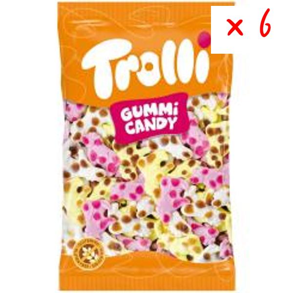 Trolli 트롤리 밀크 <b>구미</b> 캔디 1kg 6개