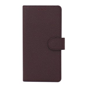 LG Q9 (Q925) 케이스 와인, 히든포켓 천연소가죽 다이어리