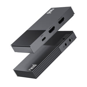 NEXI USB C타입 4K 외장형 HDMI 캡쳐보드 게임 녹화 스트리밍 NX1236