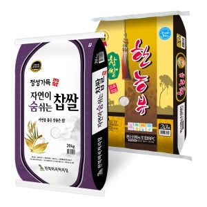 곡물앤픽 국산 찹쌀 국내산 찰벼 20kg, 1개