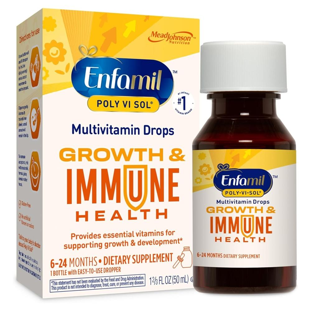 <b>엔파밀</b> 영유아용 multivitamin <b>종합비타민</b> 멀티<b>비타민</b> 액상 드롭 50ml 1팩A