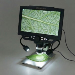 9인치 FHD 스마트 전자 현미경 1600배율 움직임감지 자동녹화 곤충관찰 동영상현미경