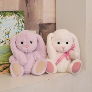 테디테일즈 레나버니 드롭형 (Drop-ear) S 토끼 애착 인형