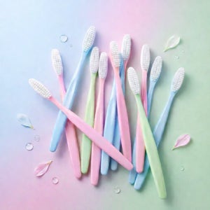 유토렉스 플러스 왕모 칫솔12개 세트 UPT-100 초미세모 왕칫솔 이중미세모 성인 치과용