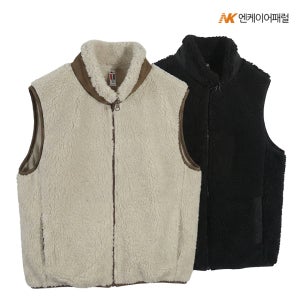 양털 후리스 조끼 남여공용 작업복 단체근무복 간절기이너 (단체복 인쇄) S~3XL