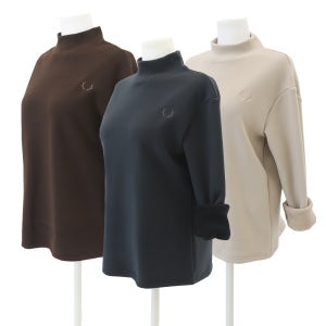 1+1 도톰한 겨울 기모 후리스 목폴라티 반목티 중년여성 작업복 엄마 60대 긴팔 티셔츠