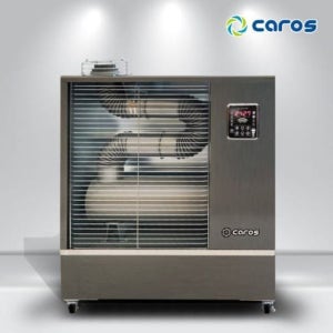 캐로스 오일히터 돈풍기 CAH-T8500 원적외선 튜브히터 곱창난로 업소용 산업용 난로