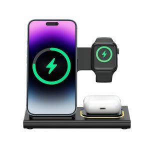 3in1 맥세이프 무선 고속 충전기 애플워치 에어팟 아이폰 17 호환