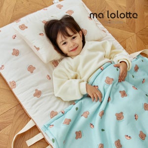 마롤 아기 낮잠이불 낮잠패드 어린이집 매트 토퍼 휴대용 유아 사계절 유치원 마고미