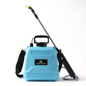 소유 충전식 전동 농약 분무기 휴대용 자동 살포기 방역 소독기 8L