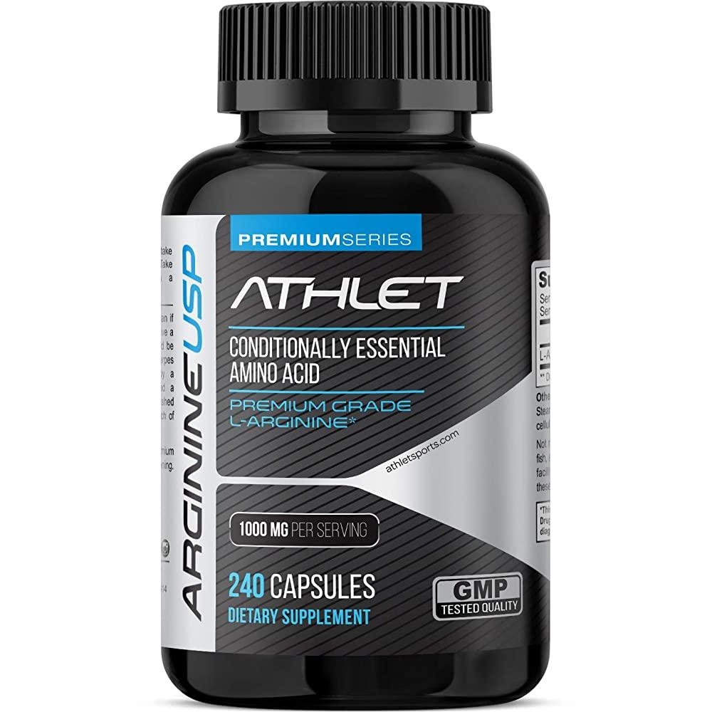 아틀렛 Athlet NusaPure L-<b>아르기닌</b> 1000 mg 240정 영양제