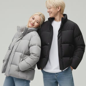 웰론 패딩 오버핏 겨울 점퍼 푸퍼 경량 커플 남자 여성 남녀공용 빅사이즈 자켓