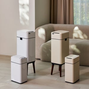 [베스트 SET] 엘페코 자동센서 스마트 휴지통 20L+20L 냄새차단