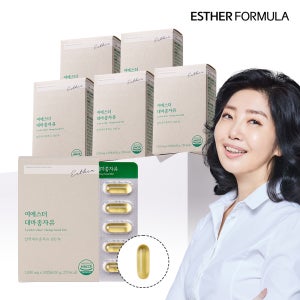 [국민영양] 여에스더 대마종자유 1,000mg 냉압착 무첨가물 식물성오일 30캡슐, 6개