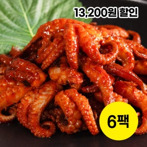 [기본맛] 17년 전통의 오라방 쭈꾸미 750g, 6개