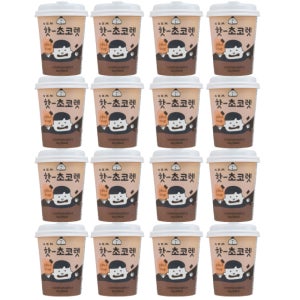 부드럽고 달콤한 핫 초코렛 겨울 간편 음료 아이 간식 핫초코 30g, 16개