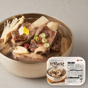 한우 사골 육수 국 탕 국물 요리 냉동 간편식 갈비탕, 1kg, 1개