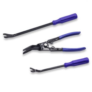 자동차 내장재 분해 오리발공구 핀셔 테크풀러 3종세트